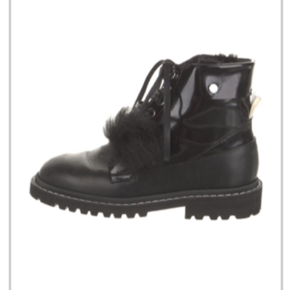 Jimmy Choo Pom Pom Fur Boots